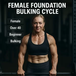 Kvinne Grunnleggende Massebygningssyklus